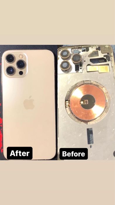 Înlocuire sticla spate iPhone