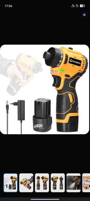 Продам шуруповерт 16,8V