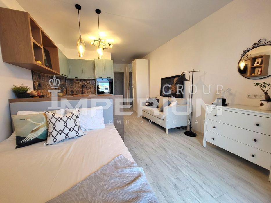 Дава се под наем Едностаен апартамент в Варна, Виница - 35 кв.м за 433.5 € - Снимка #3