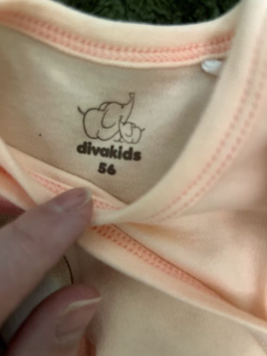 Боди с длинным рукавом на девочку