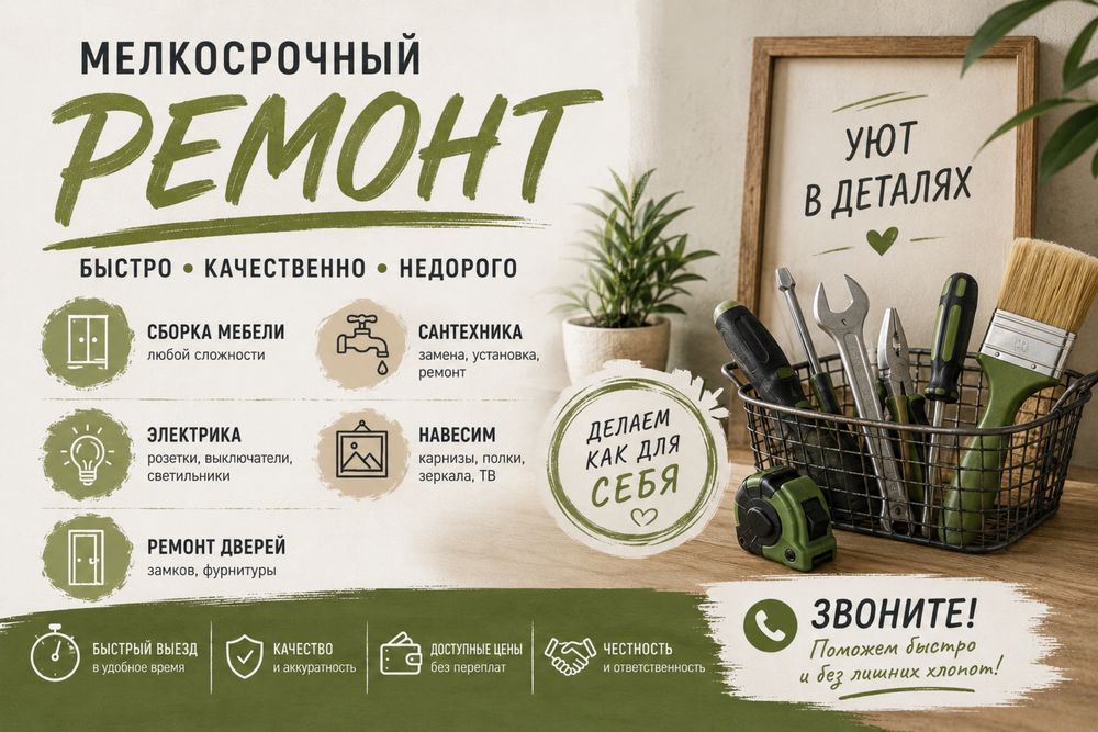 Мелкосрочный ремонт