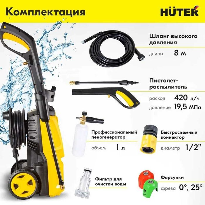 Мойка Huter/Ресанта.Трансбой