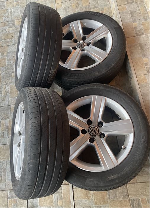 Jante R16 originale Vw Anvelope 205/55 Michelin