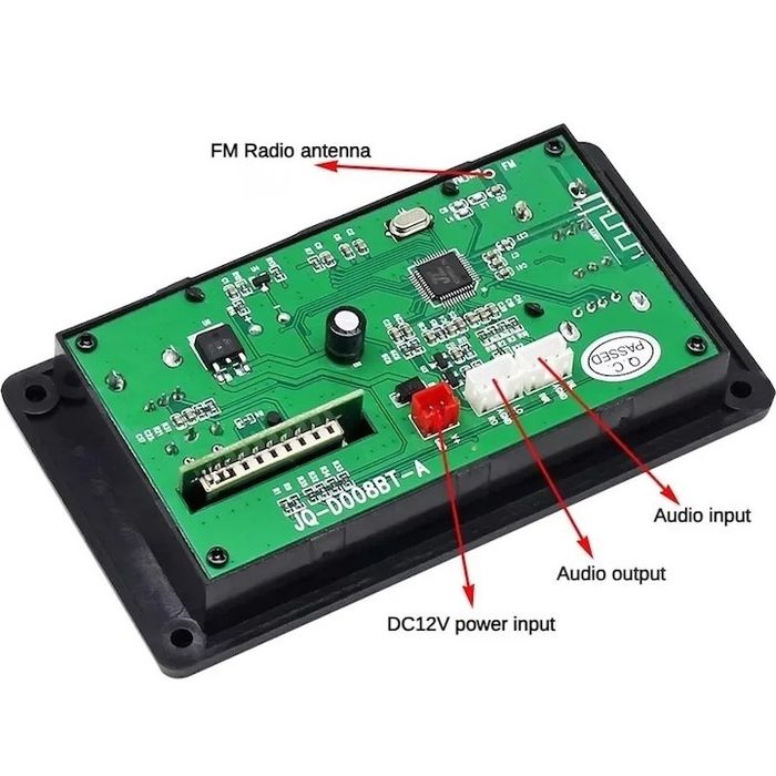 Modul,placă de decodore MP3 ,functie de apel,bluetooth,USBcard SD,nou
