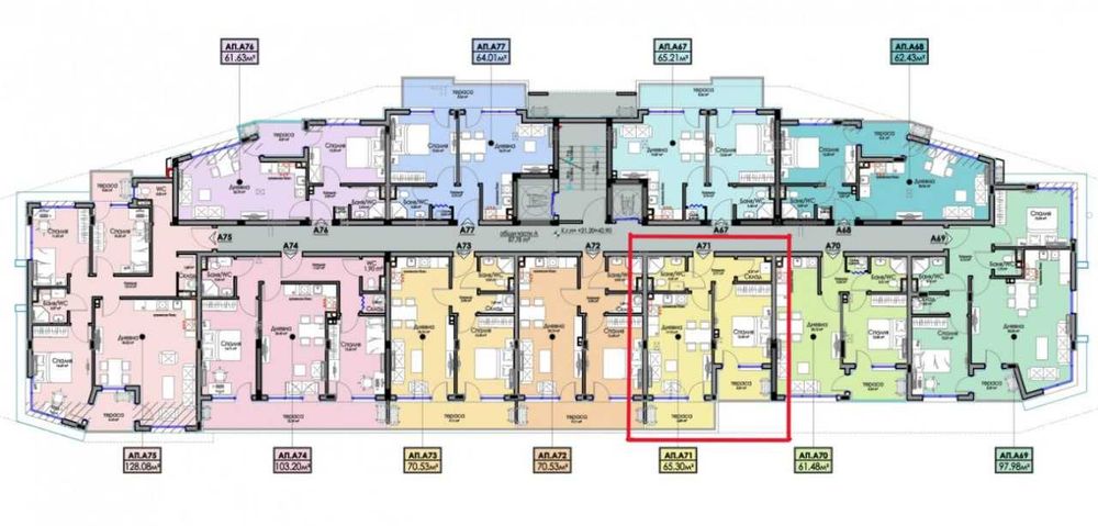 Продава се Двустаен апартамент в Бургас, Сарафово - 65 кв.м за 777 €/кв.м - Снимка #2