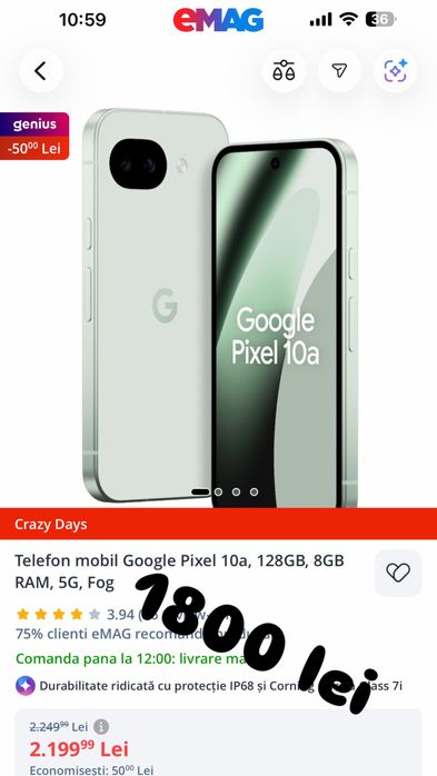 Google Pixel 10a