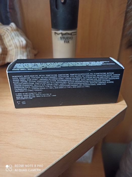 MAC Studio Fix Fluid SPF15 24HR Matte Foundation