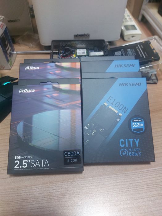 ССД 512ГБ Сата и М2. Сата