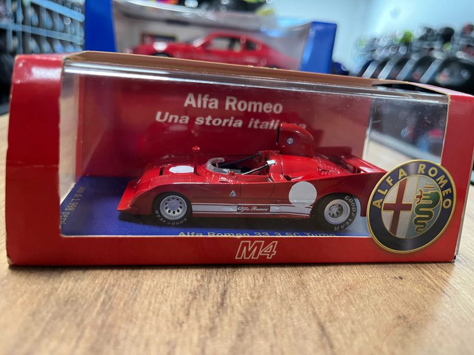 Колекционерски модел  количка MODEL MAX ALFA ROMEO SC TURBO 1:43