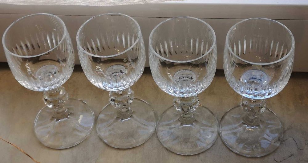 5 кристални чаши за алкохол НОВО
