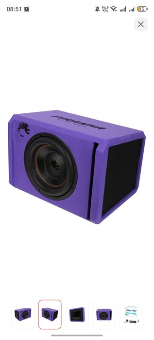 Сабвуфер DL Audio PIRANHA 12A V.2 PURPLE