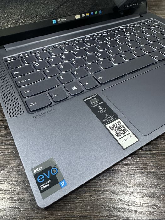 мощный 8-ядерный i7 ноутбук Lenovo IdeaPad Slim 7, для игр и графики
