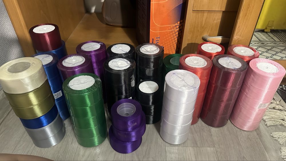 Атласные ленты 4см и 5см