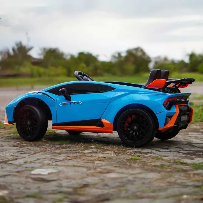 Masinuta electrica pt. copii Lamborghini Huracan STO 12V 2x40W Blue