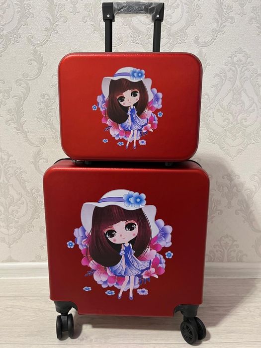 Чемодан QAZAQSUMKA, 38л карасный