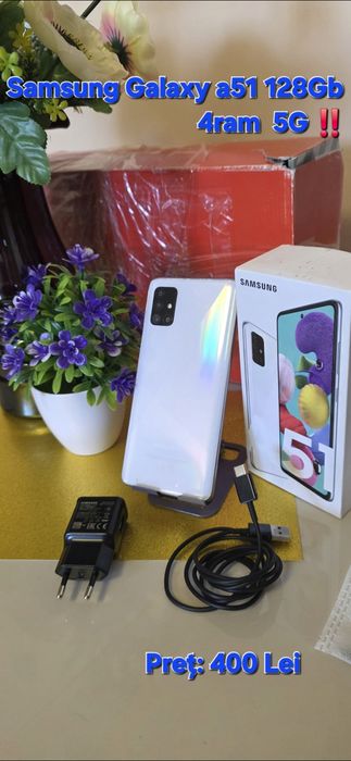 ‼️Samsung Galaxy A51 128Gb 4Ram 5G , ca Nou ‼️