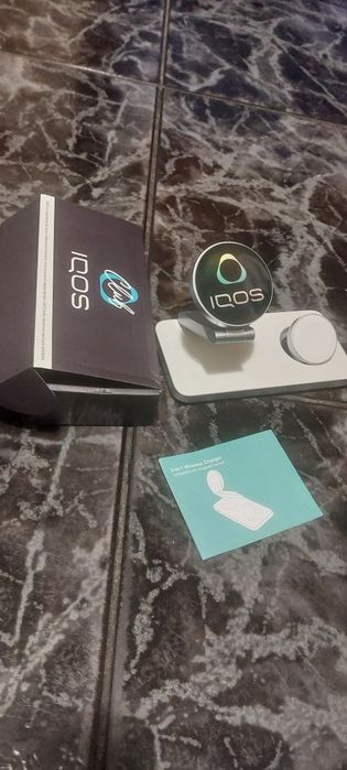 Vand incarcator iqos wireless nou pentru telefon ceas casti