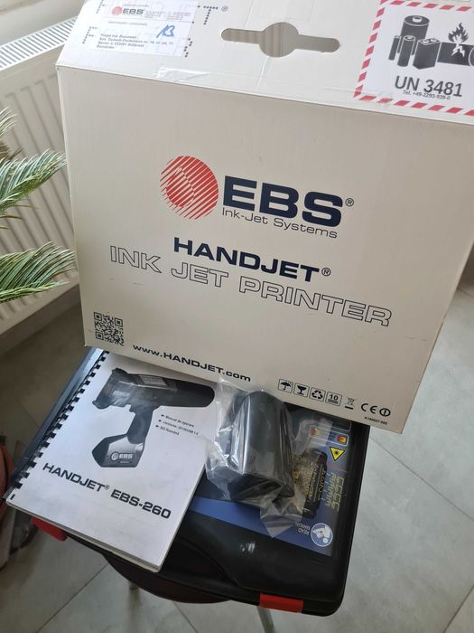 Imprimantă Mobilă Handjet EBS-260, stare perfectă, aproape nouă