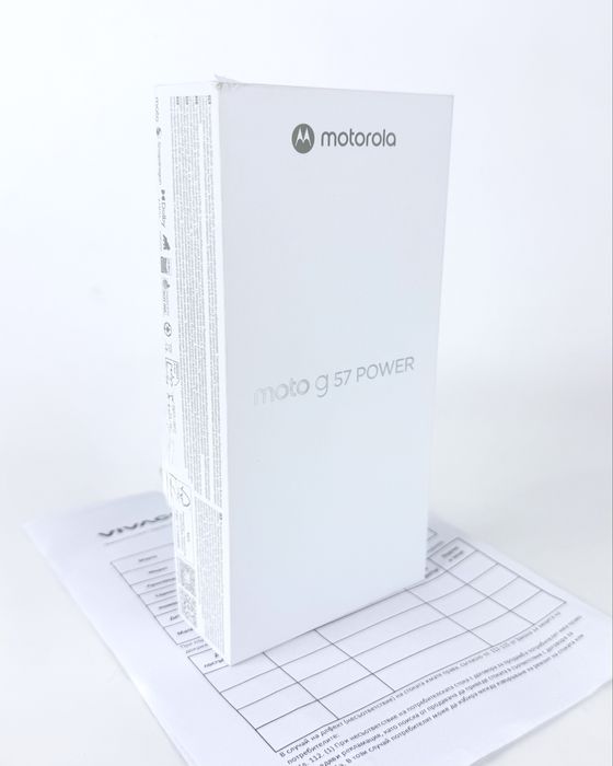 НОВ! Motorola G57 Power 5G 256GB 12RAM Cyan 2г. Гаранция!