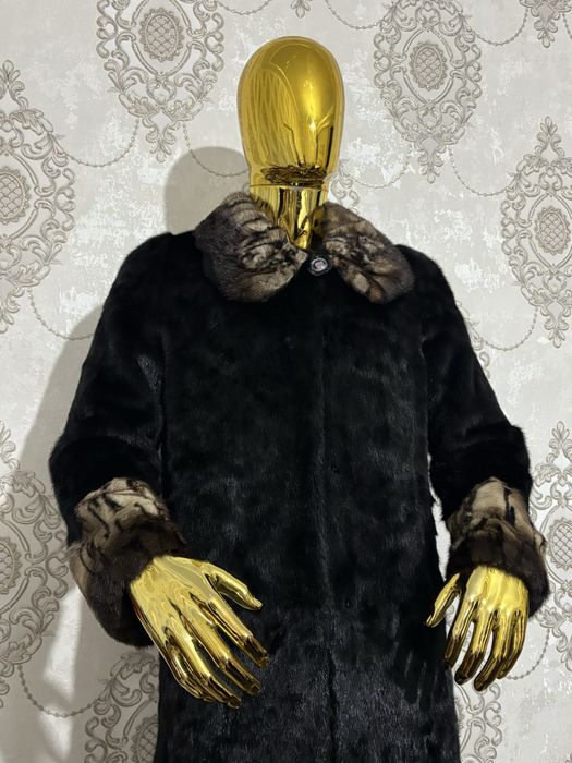 Норковая шуба б/у