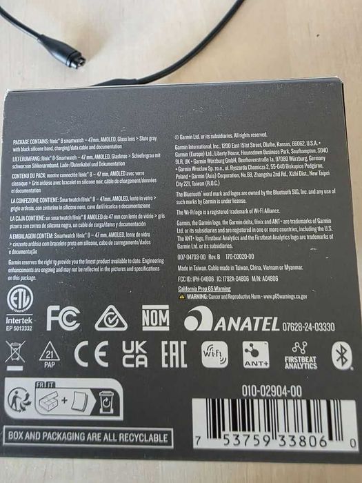 Garmin Fenix 8 AMOLED 47mm – Titanium – Ca nou / Impecabil