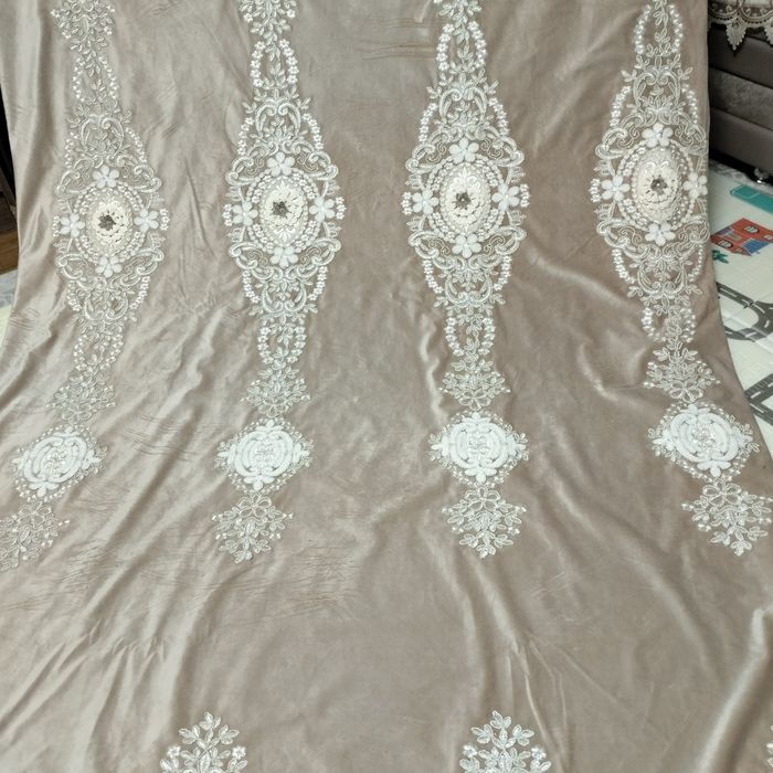 Тюль со шторами комплект