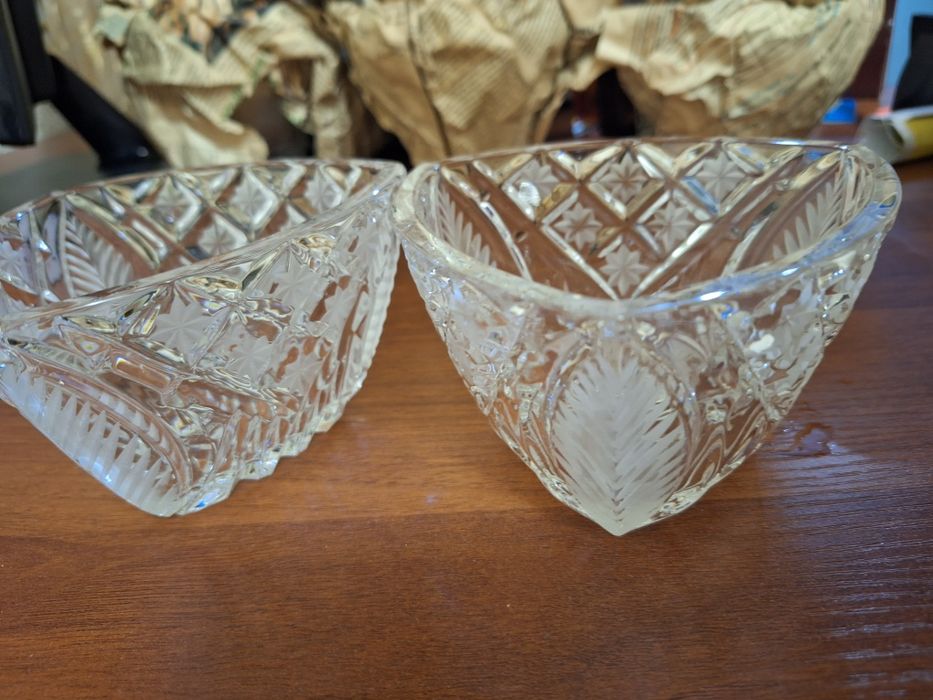 Хрустальные вазочки