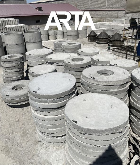 Железобетонные Кольца|Колодец|Колса|Quduq|Kolsa|Kolodes комплект