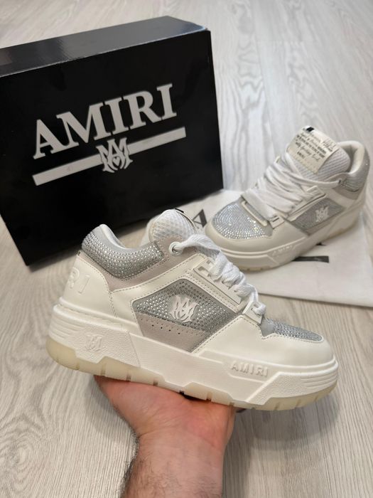 Adidasi AMIRI Laced | Amiri Gri Cu Pietre | Adidasi Baieti Fete