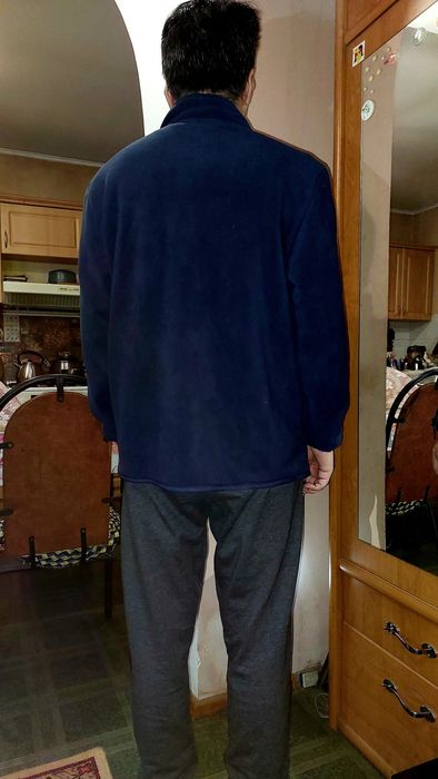 Тёплая флисовая кофта с начёсом, 50–52, новая