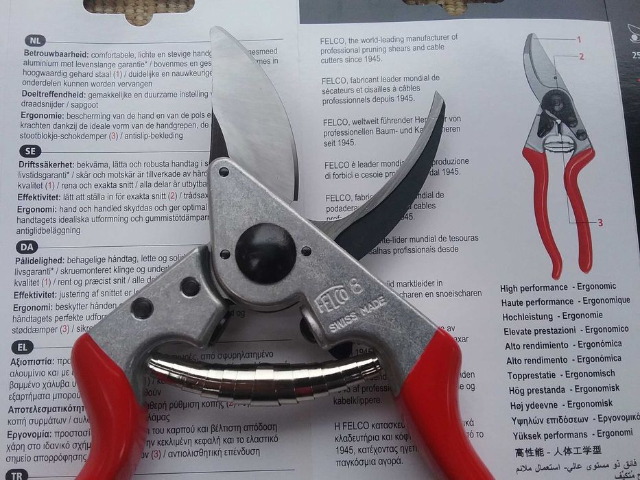 Felco8 Foarfeca profesionala gradina  pomi,vie made in