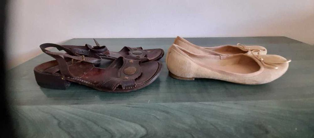 Sandale și balerini  din piele, marimea 36