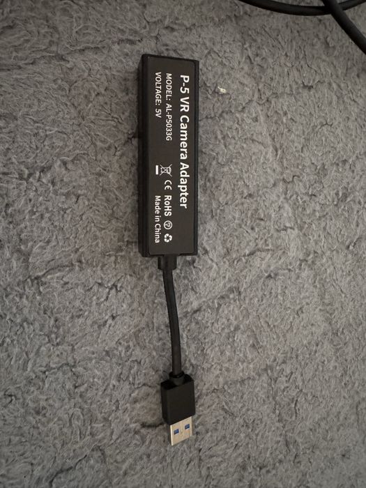 Продам PSVR для PS4 с переходником для PS5