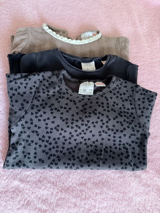 Рипсени клинове Zara  и блузки Zara