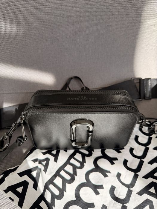 Geanta Marc Jacobs The Snapshot – Original, Piele, Negru – Stare Perfectă