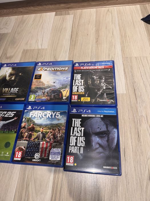 PS 4 jocuri in cutie