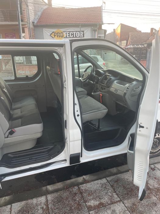 Renault Trafic/Opel Vivaro cabina dubla 2.0cdti 2013euro5 model lung