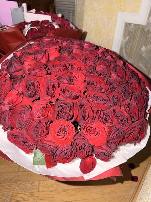 Букет 101 роза новый
