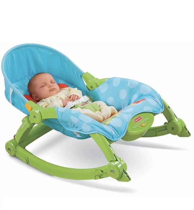 Бебешки шезлонг и люлеещ се стол Fisher Price
