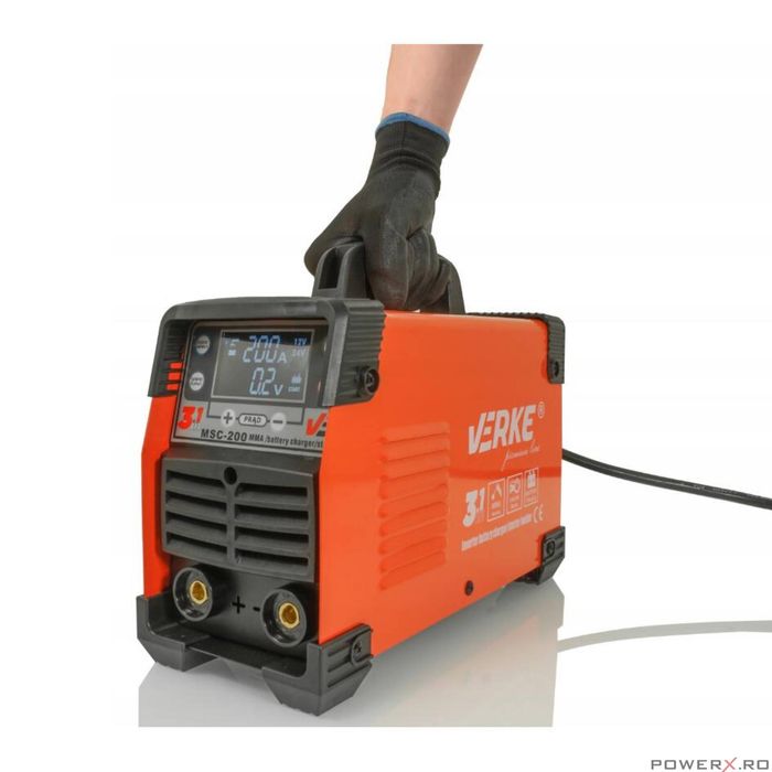 Aparat de sudura, invertor 200 amperi, Verke