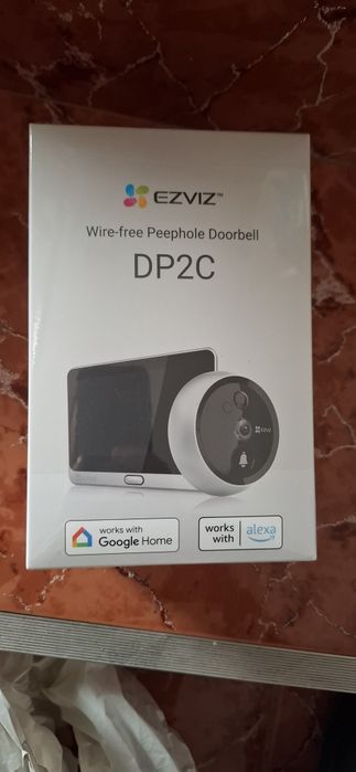Camera video vizor de supraveghere si sonerie Ezviz DP2C NOU sigilat