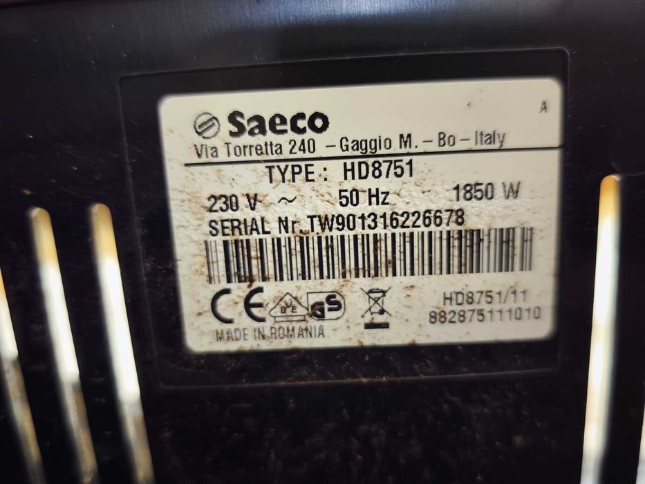 expresor / espressor cafea saeco intelia