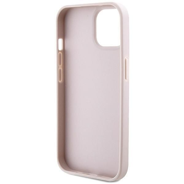 Guess guhcp15sp4tdscpp iphone 15 / 14 / 13 6.1" pink hardcase crossbod