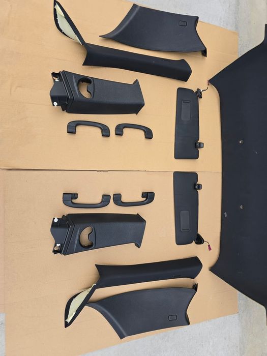 Plafon interior negru m pachet bmw seria 1 e81 cu accesorii