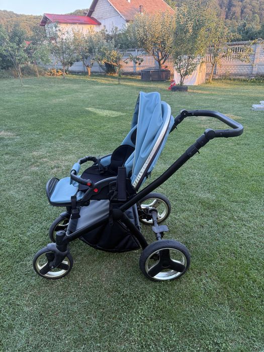 Carucior 3 in 1 Prime Mirage Blue Gold Krausman