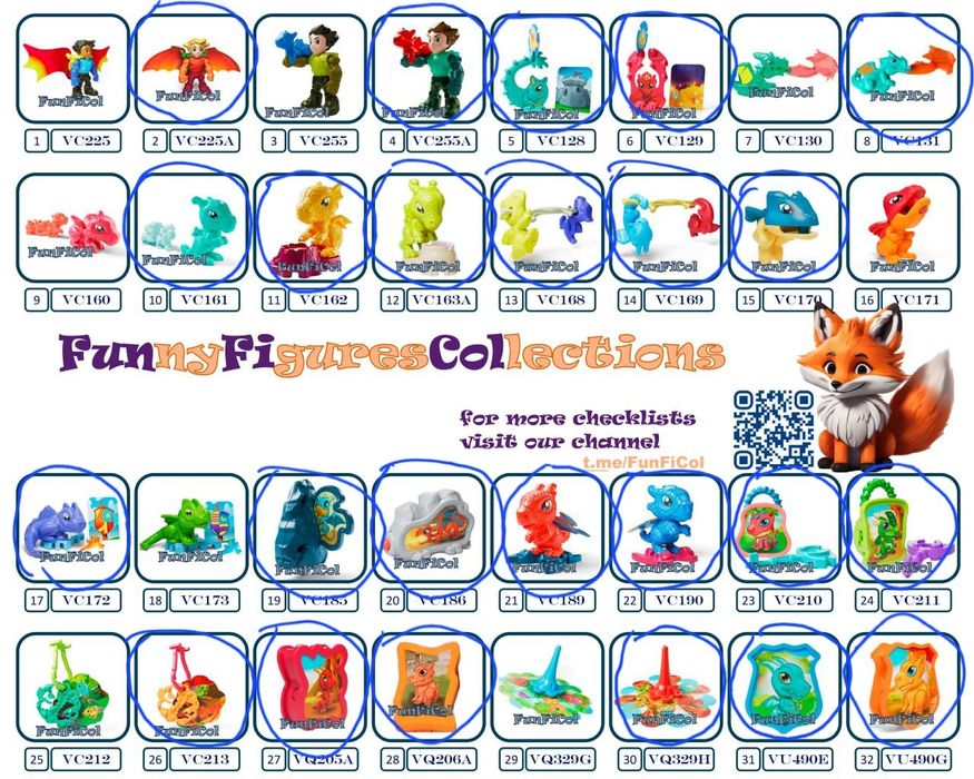 Игрушки из киндеров