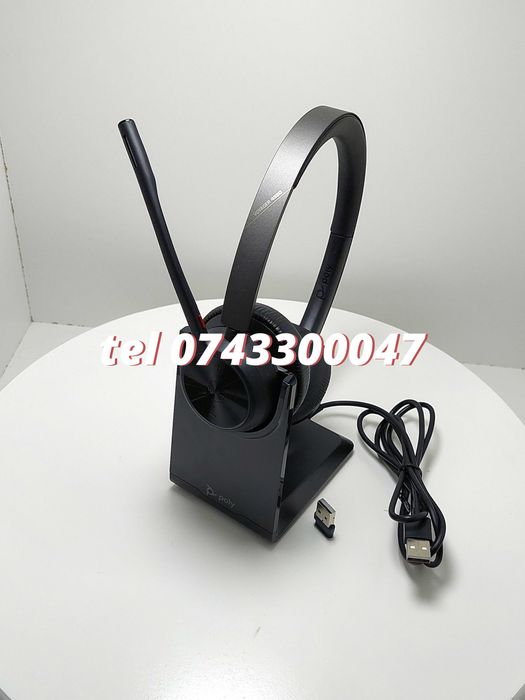 Super Oferta Casti Office Call Center Poly Voyager 4320 Uc V4320m C