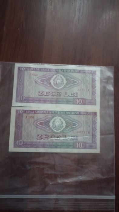 Vând două bancnote 35 lei