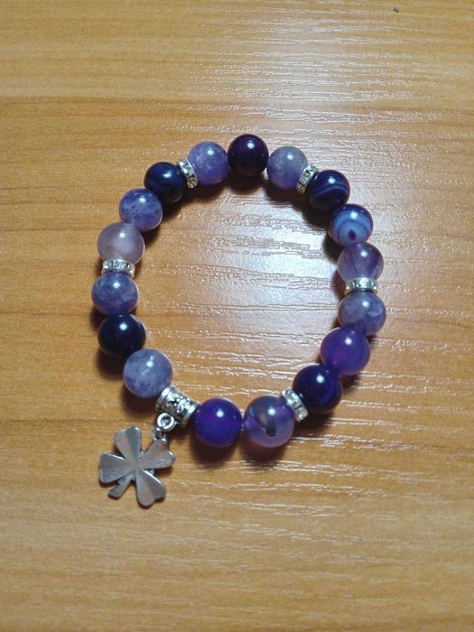 Цветни гривни от естествени камъни 10лв.