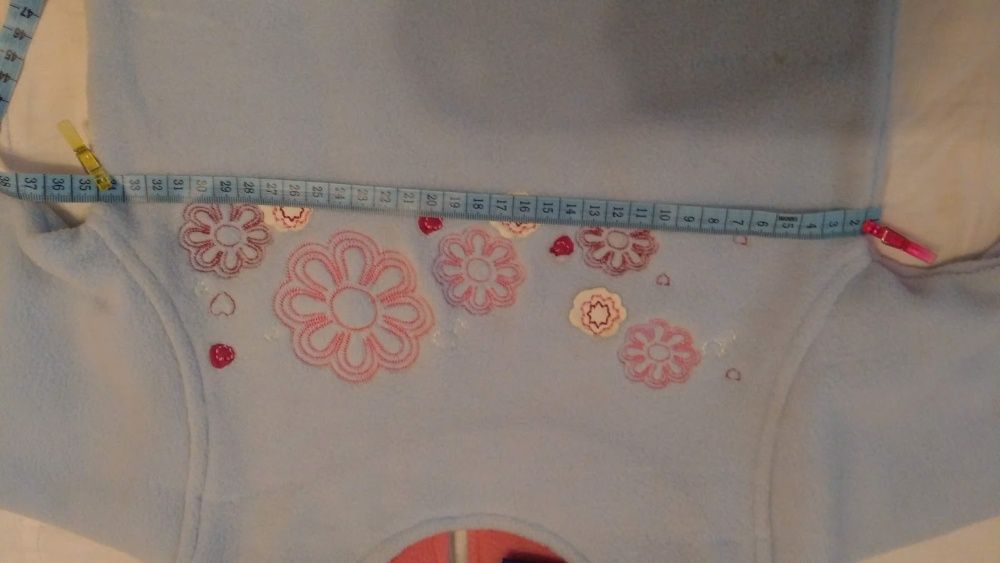 Pulover 92 cm, NOU, fleece/polar gros,Pulcino kids, Germania